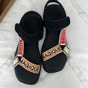 Anthropologie x Hotel Magique Black Sandal